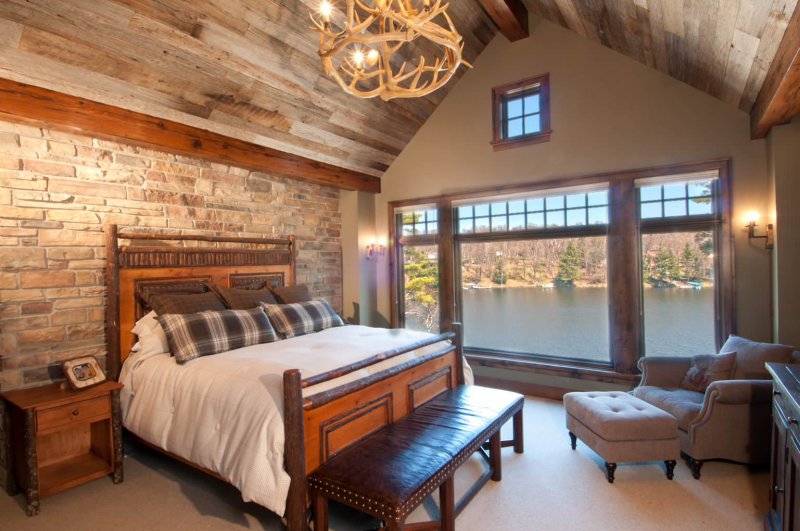 rustic bedroom