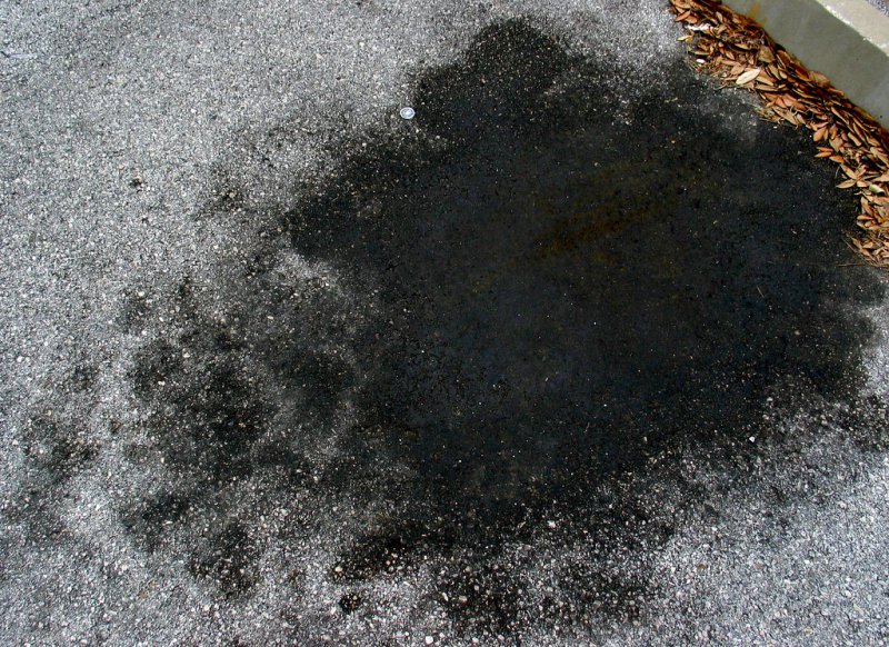 concrete oil stain