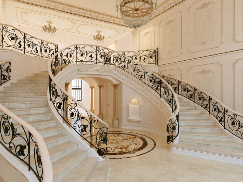 imperial staircase railing