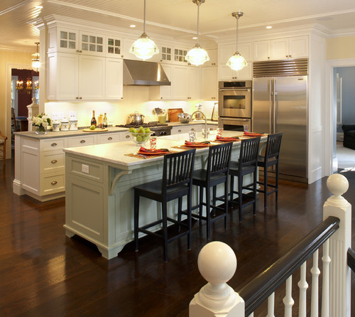 kitchen island with seating
