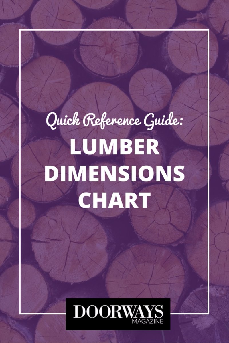 lumber dimensions guide