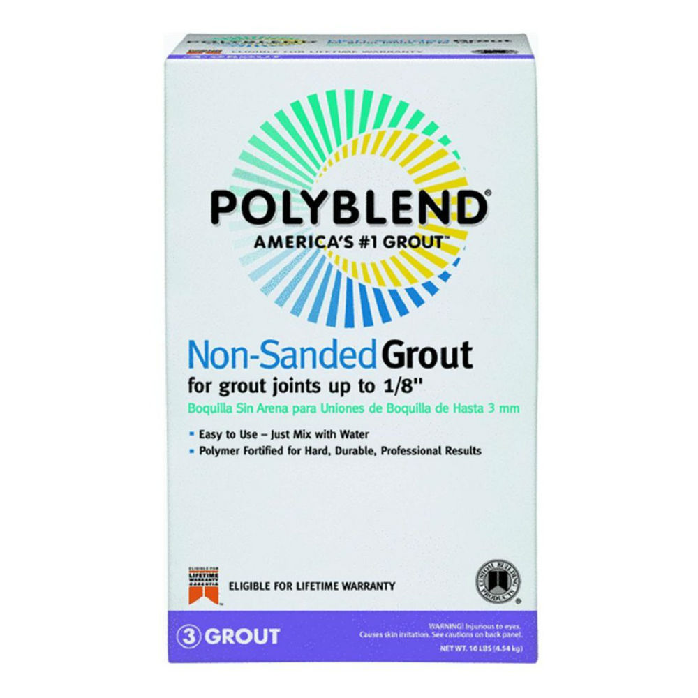 polyblend unsanded grout