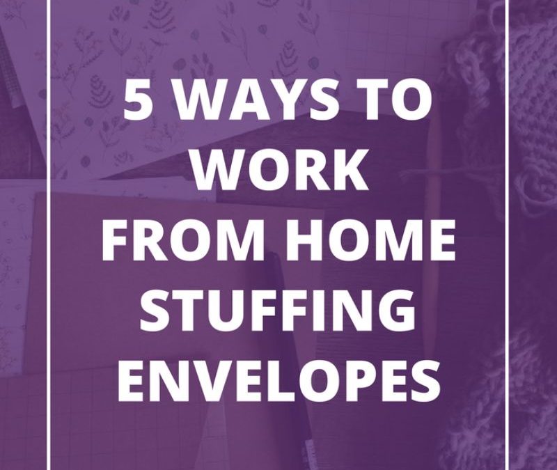 work at home stuffing envelopes program